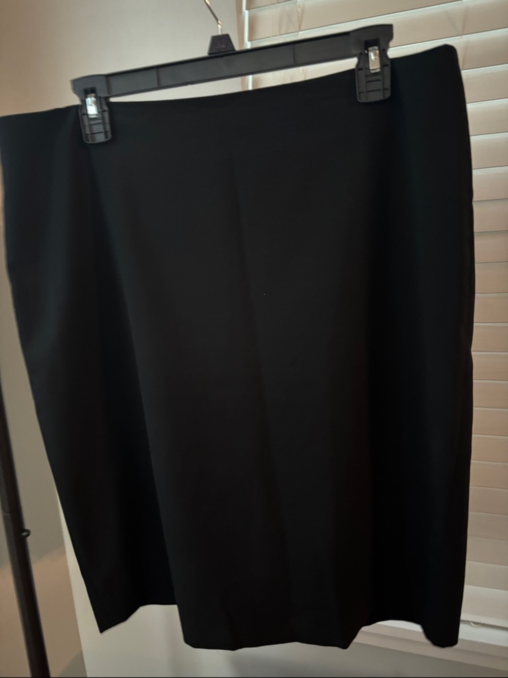 Victoria's Secret Black Stretch Pencil Skirt